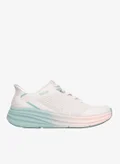 SKECHERS WHITE-MULTI KNIT