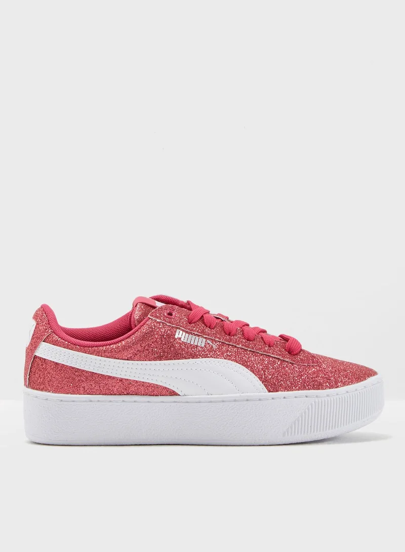 PUMA Youth Vikky Platform Glitz
