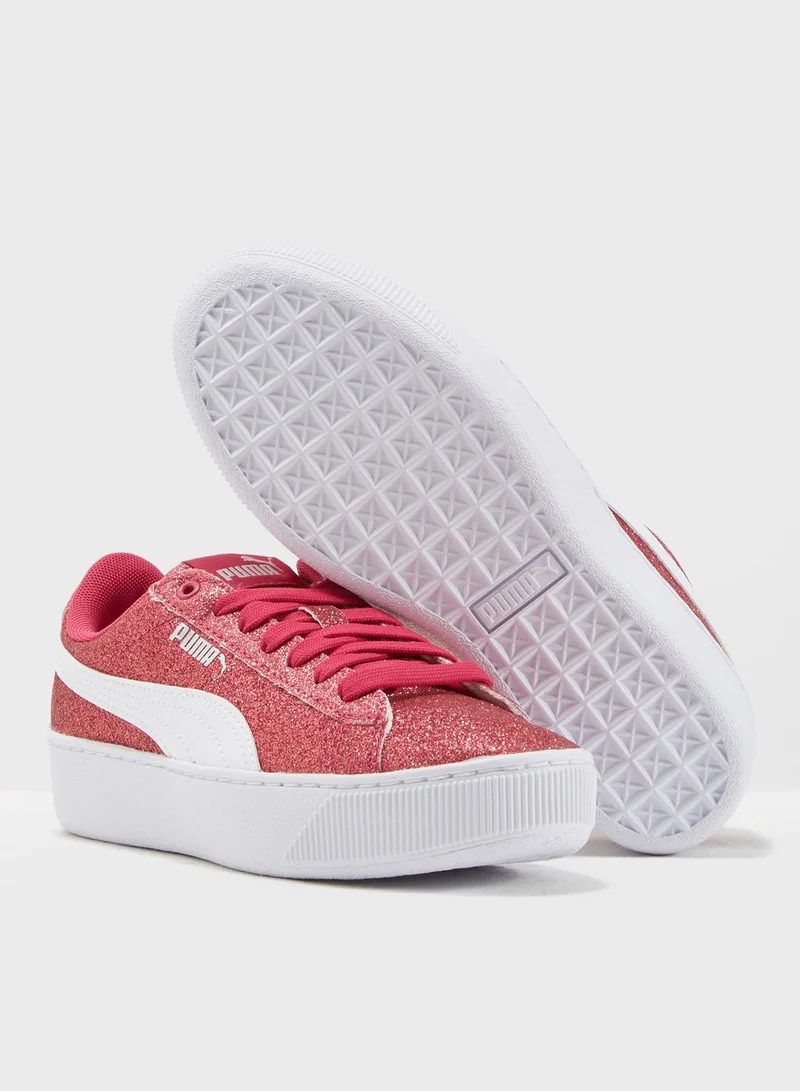 PUMA Youth Vikky Platform Glitz