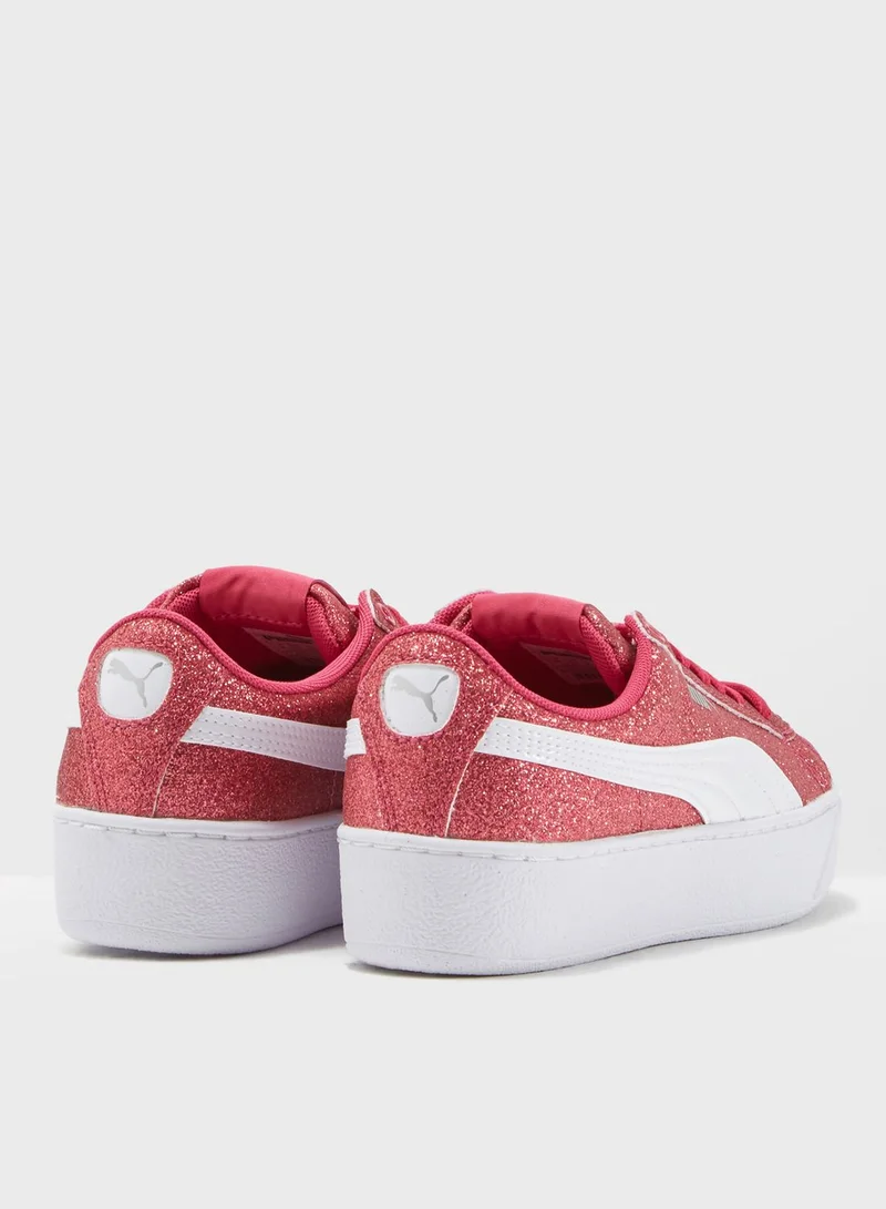 PUMA Youth Vikky Platform Glitz