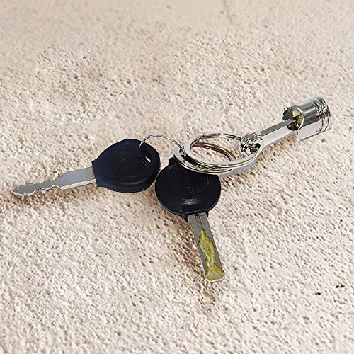 ReNext Internal Combustion Auto Engine Piston Car Pendant Alloy Keychain Key Ring - Image 5