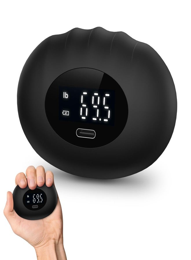 AMIR Hand Grip Strength Tester Trainer, Rechargeable Electronic Hand Dynamometer up 395 Lbs (180kg) Forearm - Gripper-Finger Grip Strengthener Exerciser, Stress Balls for Sport Home School - Image 1
