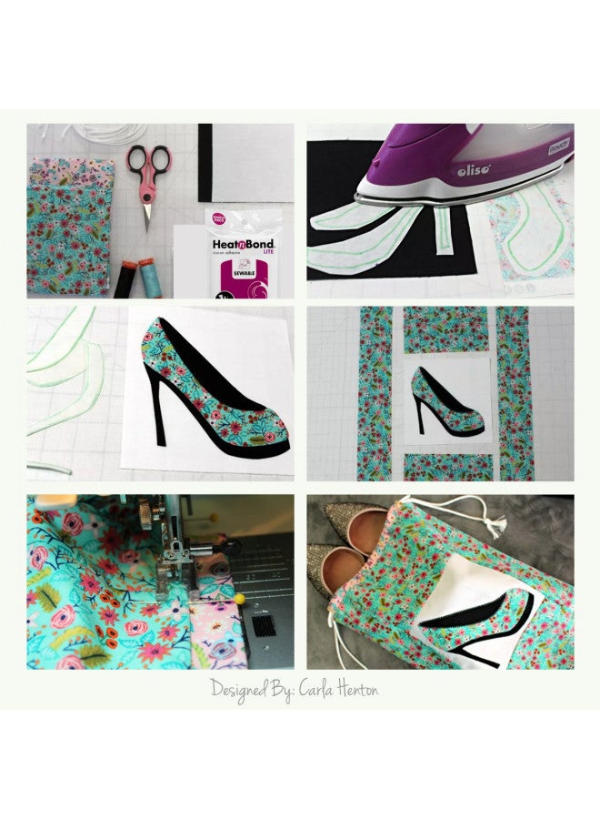 HeatnBond Lite Iron-On Adhesive, 17 Inches x 1.25 Yards (3522) - Image 2