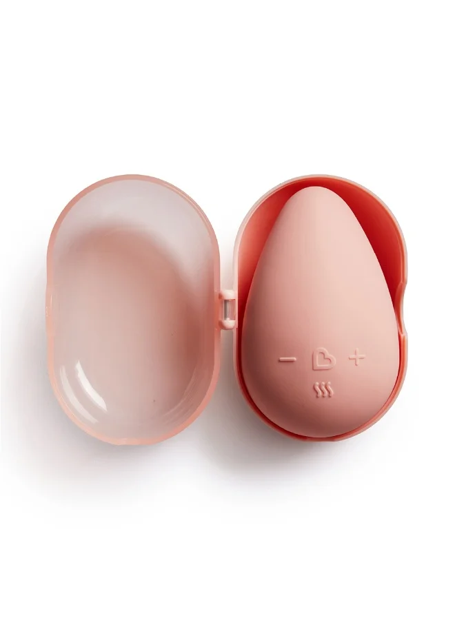 Munchkin Lactation Massager – Soothing Heat & Vibration, Pain Relief for Breastfeeding, Compact & Waterproof