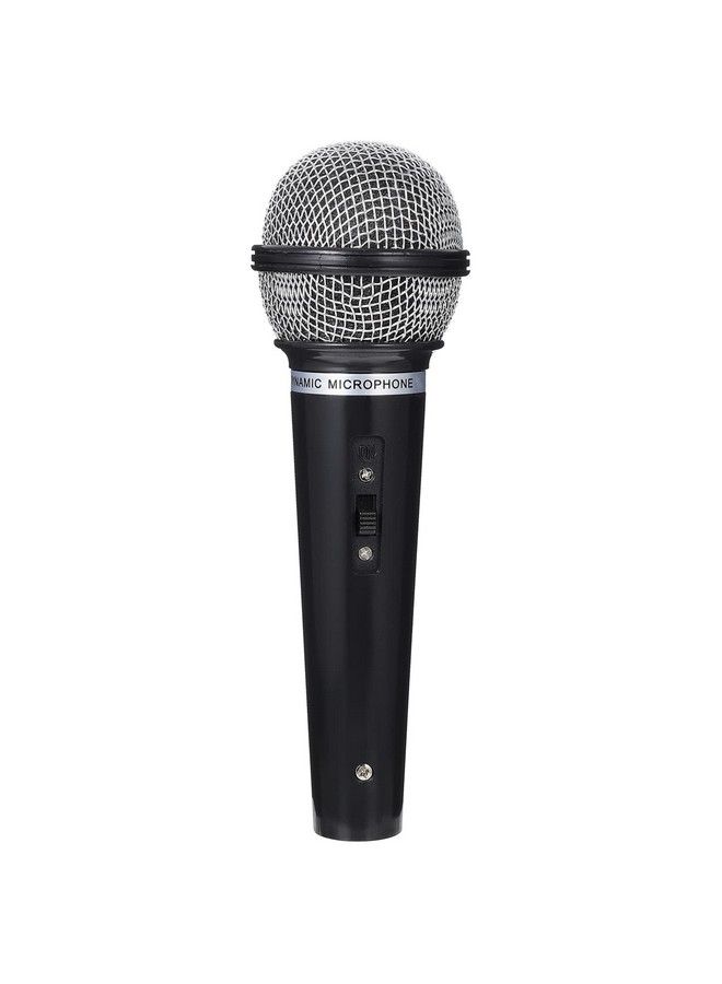 Toyvian Fake Microphone Prop Pretend Microphone Toy Plastic Microphone For Kids Toddler Girls Toys For Teen Girl Gifts (Black) - Image 1
