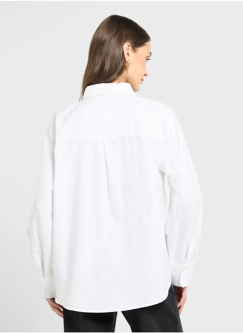 VERO MODA Oxford Long Sleeve Shirt