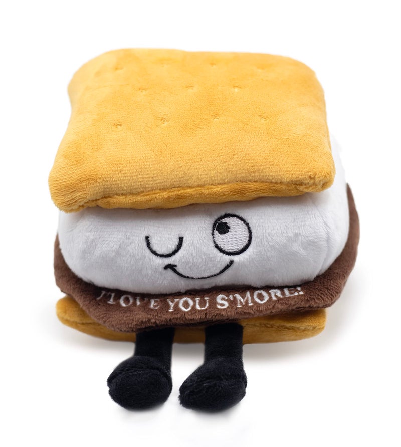 Punchkins دبدوب بانشكن SMores أحبك SMore هدية دبدوب لطيف لعشاق الشوكولاتة لعبة دبدوب للطعام للتقديم - Image 3