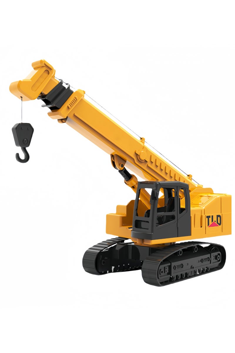 TLD Talking Crane Truck Toy with Lights & Music – Rotating Crawler Construction Vehicle for Kids 3+ 🏗️ - Image 2