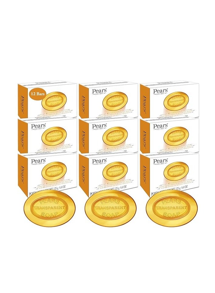 بيرز صابونة بيرز بيور آند جنتل 125 جم – أصفر (12 قطعة)