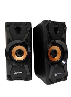 Gigamax Computer Gaming Speakers - 1W*2  Wired Stereo Mini - 3.5mm Jack + 2.0 USB Powered For Gaming/Movie/Music/PC/Laptop  - Image 1