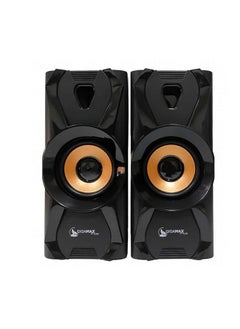 Gigamax Computer Gaming Speakers - 1W*2  Wired Stereo Mini - 3.5mm Jack + 2.0 USB Powered For Gaming/Movie/Music/PC/Laptop  - Image 2