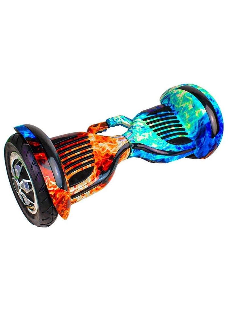 Hoverboard with bluetooth 10 inch firey color - Image 1