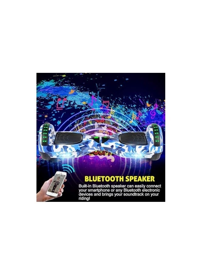 Hoverboard with bluetooth 10 inch firey color - Image 4