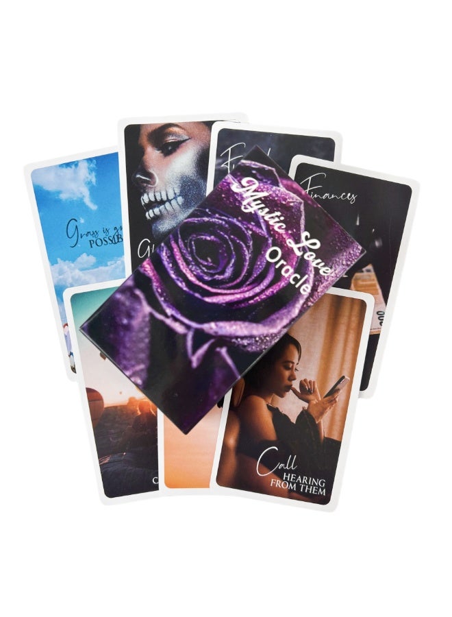 NIBEMINENT Mystical Love Divination Card Game - Destiny Prediction - Catoro Divination - Preview Edition - Section - Message Board - Card Deck - Image 1