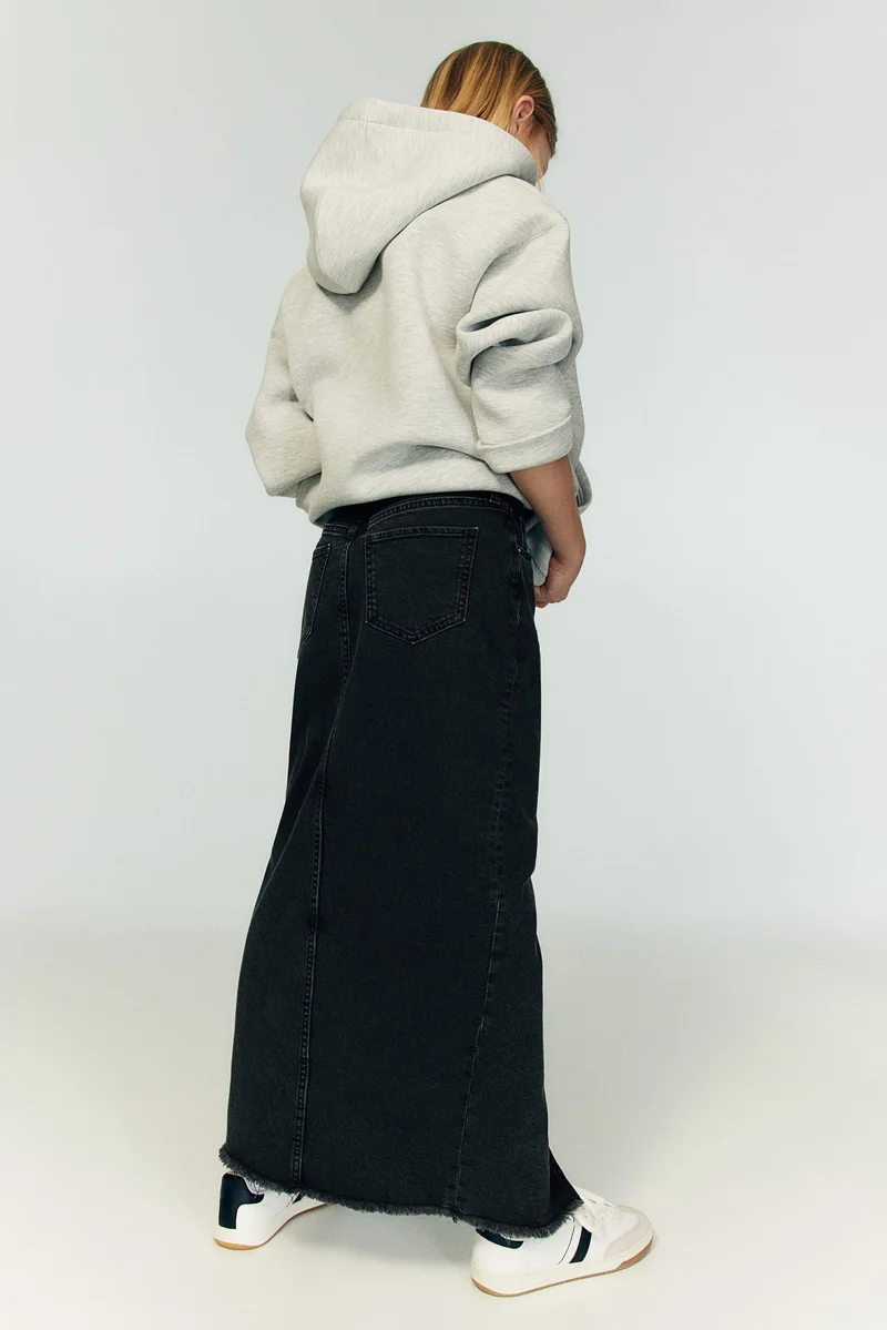 اتش اند ام Maxi Denim Skirt