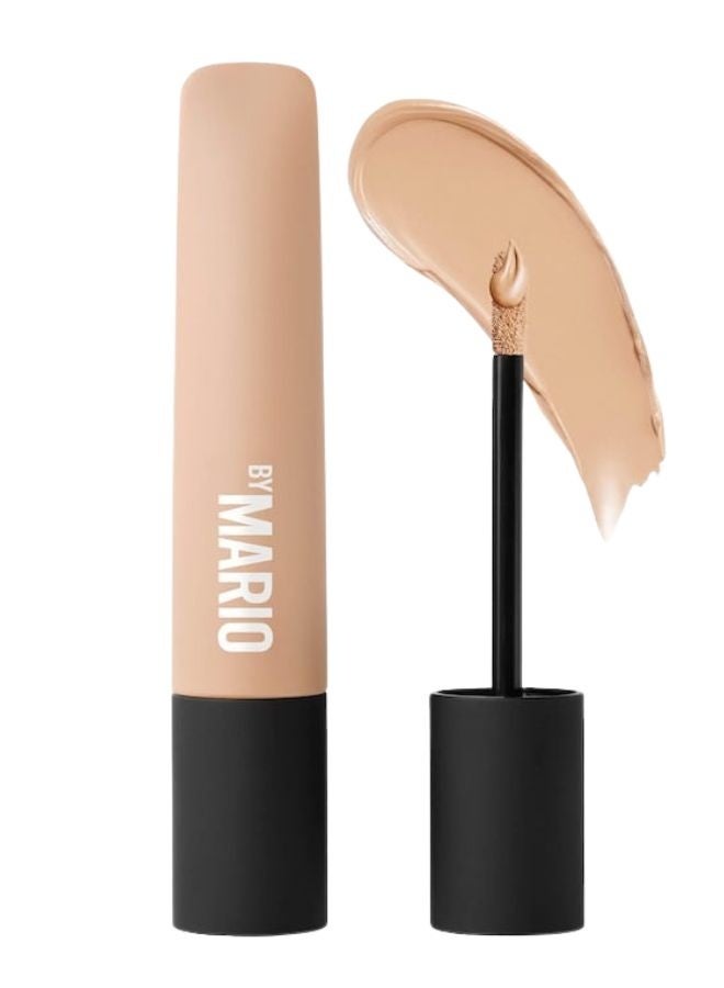MAKEUP BY MARIO Master Mattes® Long-Wearing Cream Eyeshadow 2ml – Shade Bisque - peachy crème, Lightweight, Blendable, Crease-Resistant Cream Shadow - Image 1