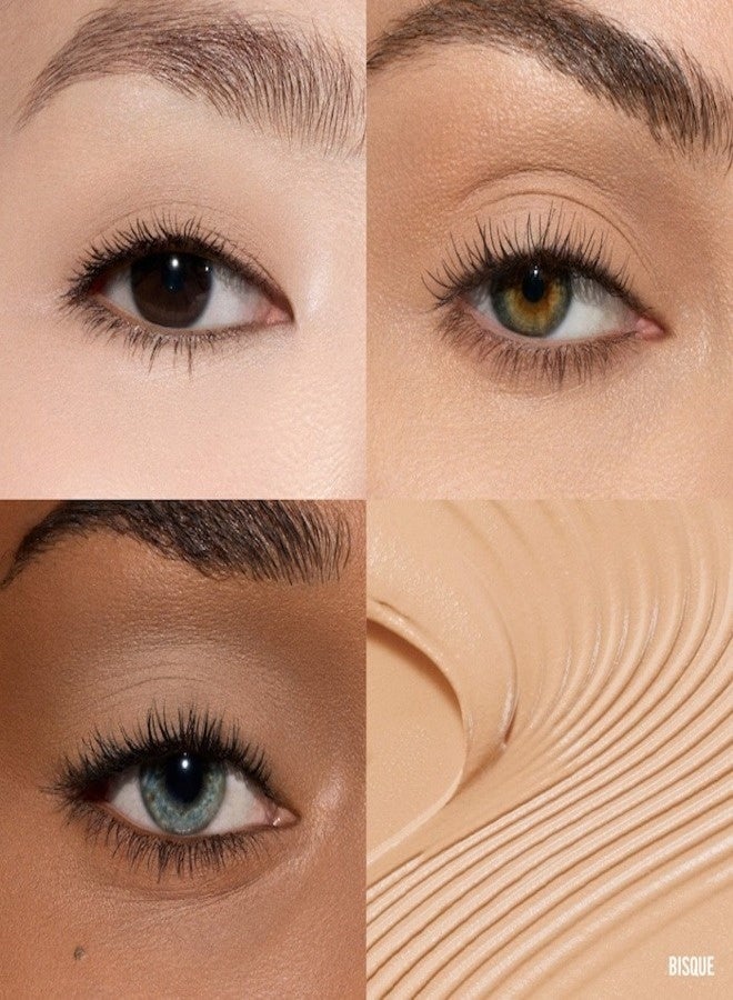 MAKEUP BY MARIO Master Mattes® Long-Wearing Cream Eyeshadow 2ml – Shade Bisque - peachy crème, Lightweight, Blendable, Crease-Resistant Cream Shadow - Image 2