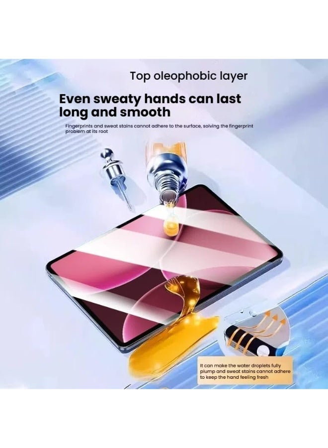 عام قطعتان متوافقتان مع أوبو باد 4 برو 2025 (13.2 بوصة) - زجاج مقوى مقاوم للخدوش عالي الوضوح مضاد للسقوط - Image 3