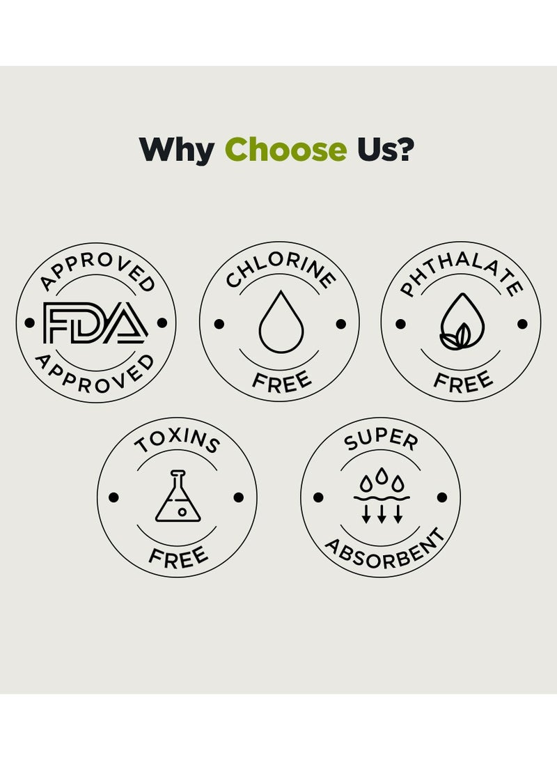 PEE SAFE Ultra-Thin Sanitary Pads With Wings Extra Long Xxl 12 Pcs - Image 5