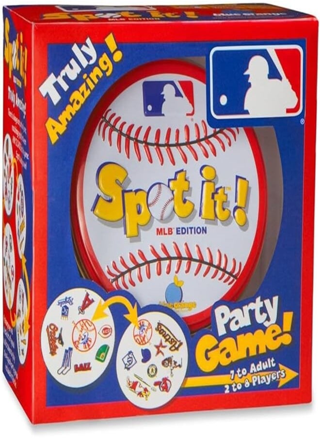 blue orange Mlb Spot It Game: Mlb Spot It 