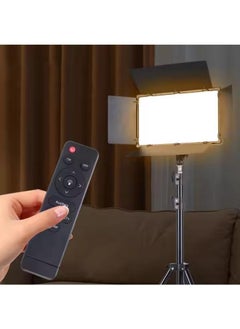 التنفيذية ذ.م.م LED Pro 800 لون التصوير الفوتوغرافي ملء الضوء البث المباشر في الهواء الطلق مع بطارية ملء ضوء الفيديو عدة، 3200K-6500K كاميرا فيديو الضوء، قابلة للشحن ومؤتمر الفيديو المباشر بالطاقة المكونات  - Image 4