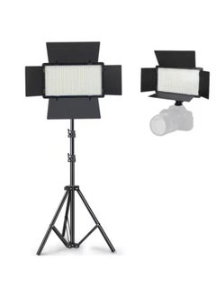التنفيذية ذ.م.م LED Pro 800 لون التصوير الفوتوغرافي ملء الضوء البث المباشر في الهواء الطلق مع بطارية ملء ضوء الفيديو عدة، 3200K-6500K كاميرا فيديو الضوء، قابلة للشحن ومؤتمر الفيديو المباشر بالطاقة المكونات  - Image 1