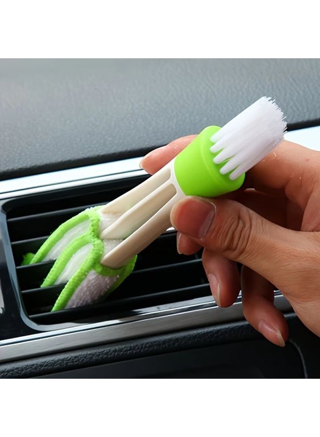 1pc Car Vent Cleaning Brush Detachable Washable for Door Corners - Image 1