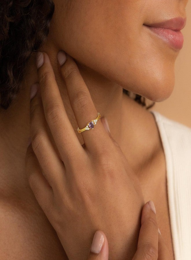 Btysun Mothers Day Gift from Daughter, March Birthday Gifts for Women Birthstone Rings for Women Gifts for Mom Birthday Aquamarine Ring Wedding Anniversary Promise Retirment Gift Jewelry - Image 4