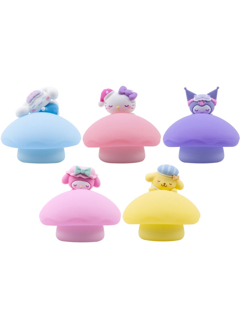 Hello Kitty & Friends Light-Up Little Mushroom Surprise Collectible Figure, Battery Operated, Assorted 1 Piece (Character May Vary) Each Sold Separately | Sanrio Characters | Mystery Figure | Display Figurine | Surprise Figure | Blind Box | Gift for Kids and Collectors! - Image 1