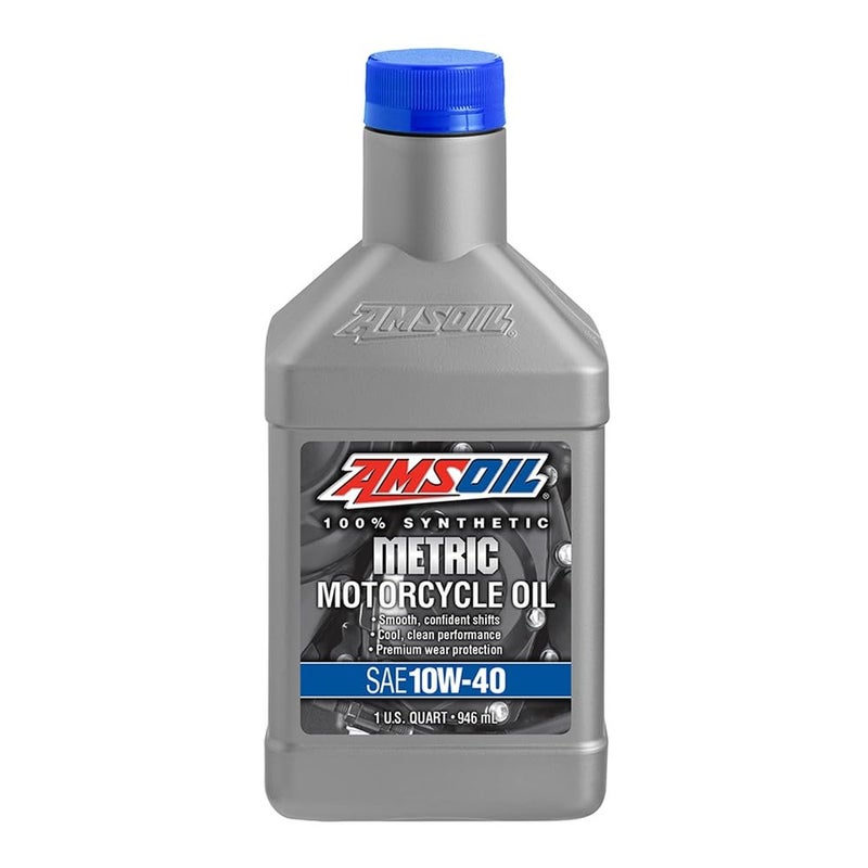 AMSOIL Sae 10W-40 Synthetic Metric Motorcycle Oil - Image 5