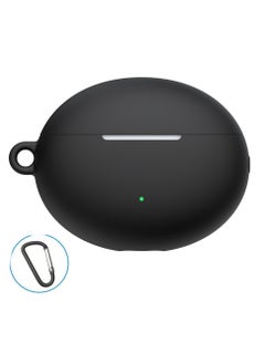 Youque Silicone Case for Huawei Freebuds 6i Protective Earphone Cover With Hook Black  - Image 2