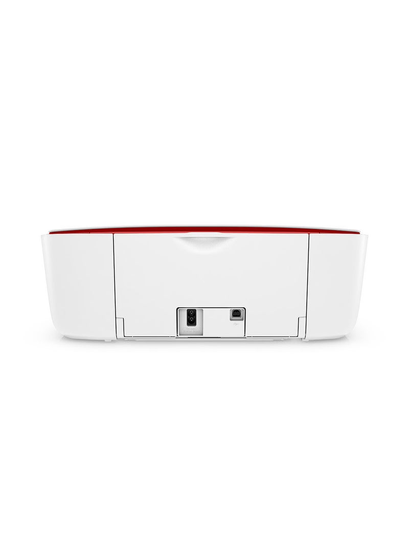 HP DeskJet Ink Advantage 3788 Wireless, Print, Copy, Scan All-in-One Printer  - Red [T8W49C] Red/White - Image 2