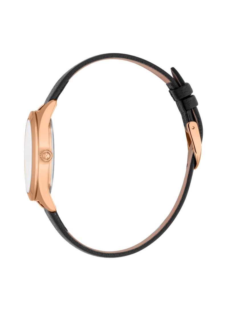 Just Cavalli ليدي لونا Jc1L309L0035 - ساعة كوارتز جلدية نسائية 3 عقارب - Image 2