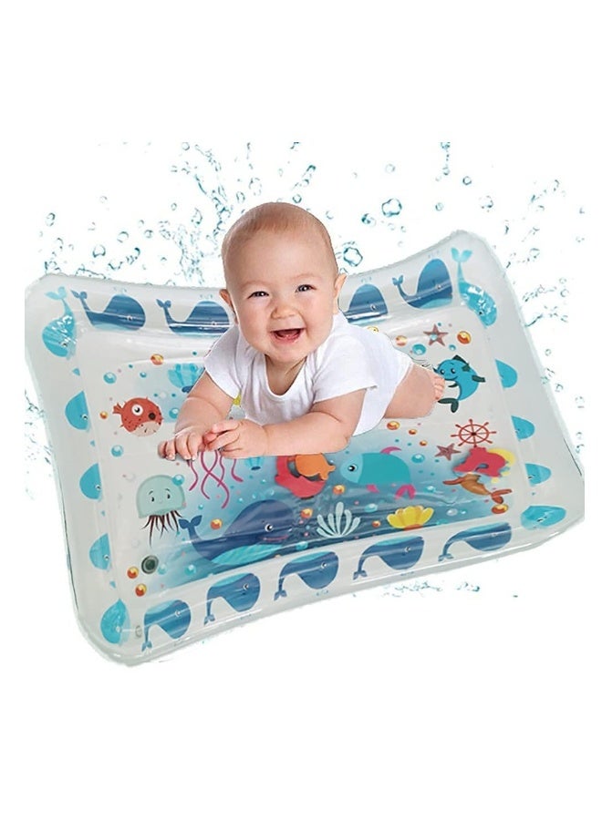 Time Water Mat Infant Toy Indoor Floor Inflatable Newborn Boys and Girls of 3 6 9 12 Months Fun Activity Center Toys Baby Early Development Centers - Image 1