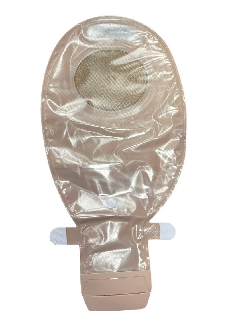 كولوبلاست 30 قطعة أكياس مع قاعدة كولستومي 15570 قطعة واحدة مفتوحة شفافة مقاس Coloplast One - Image 3