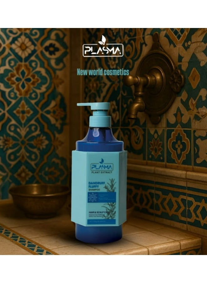 بلازما شامبو مضاد للقشرة للعناية بالشعر وفروة الرأس 750 جرام - Image 2