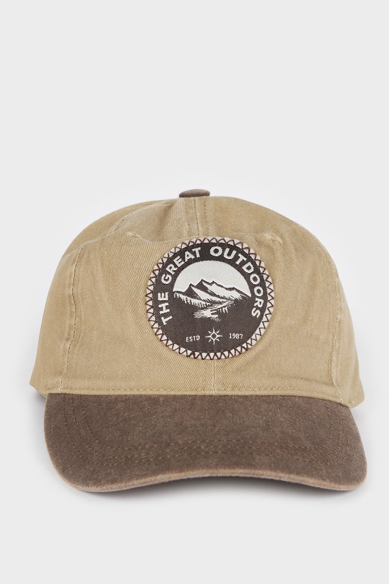 DeFacto Brown Man Man Cotton Hat Casual - Image 5