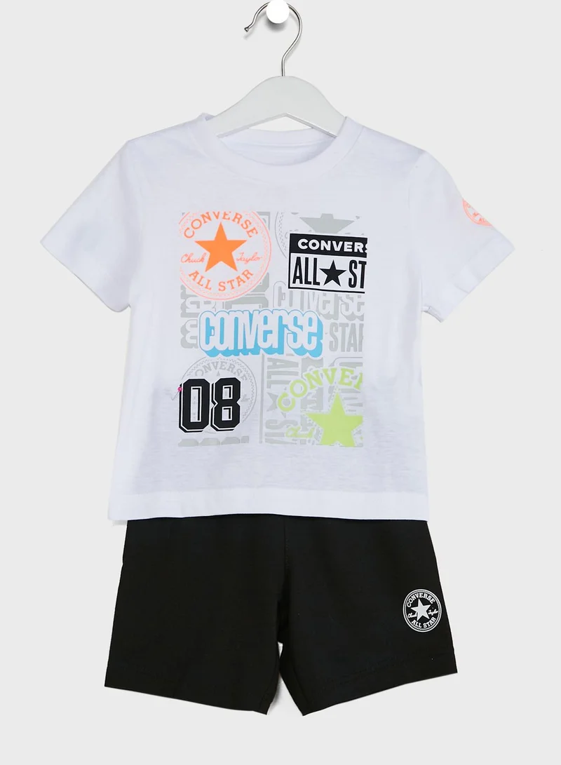 CONVERSE Infant Logo Aop Set