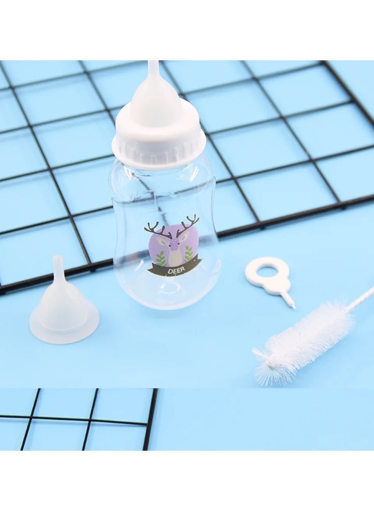 Puppy Kitten / Pet Feeding Bottle Kit Clear 150ml - Image 2