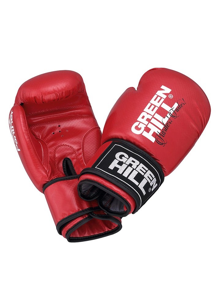 GREEN HILL Boxing Gloves PANTHER Red 