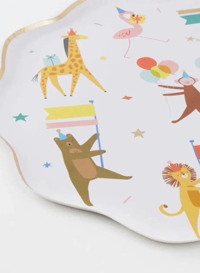 Meri Meri Animal Parade Dinner Plates