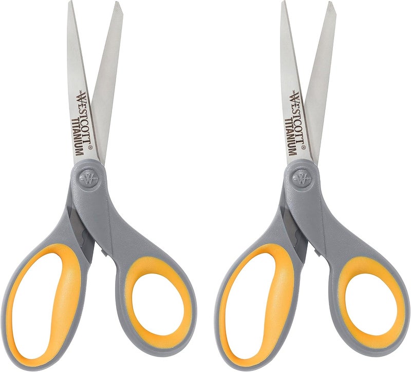 Westcott 2 Titanium Bonded Scissors and 2 Ceramic Utility Cutters, 4-Pack - Image 5