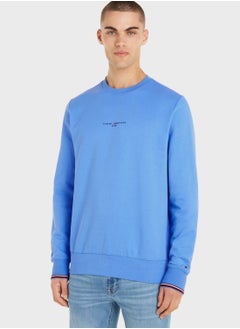 TOMMY HILFIGER Logo Crew Neck Sweatshirt  - Image 1