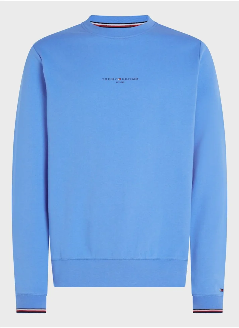 TOMMY HILFIGER Logo Crew Neck Sweatshirt