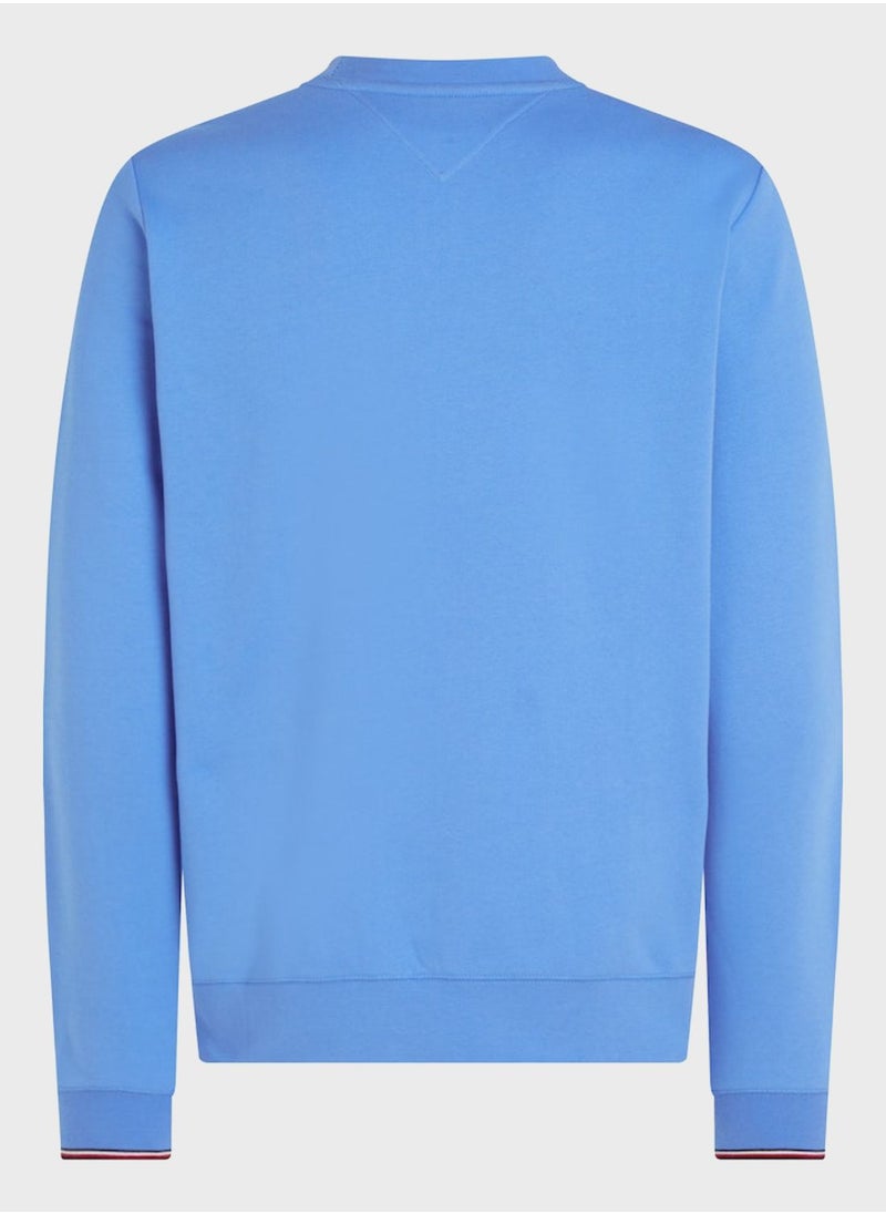 TOMMY HILFIGER Logo Crew Neck Sweatshirt  - Image 5