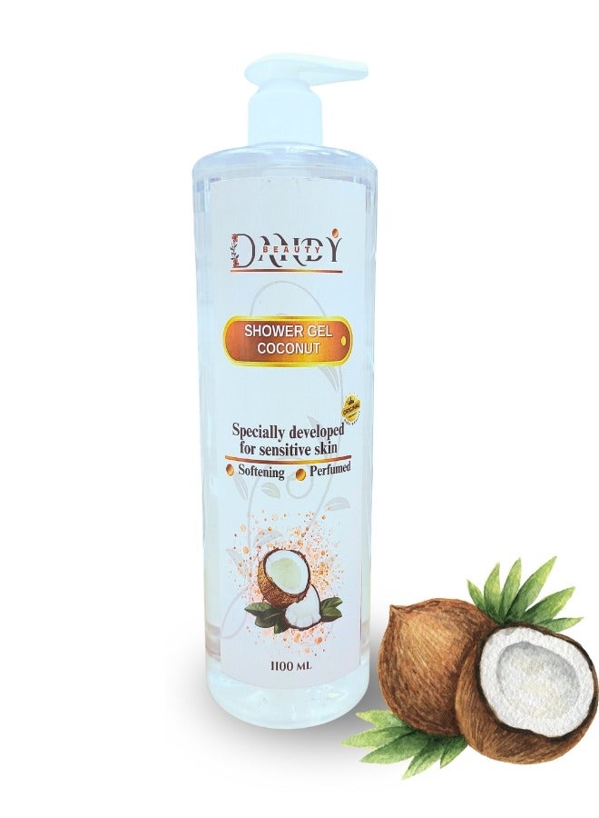 DANDY Shower Gel Coconut 1100 ml - Image 2