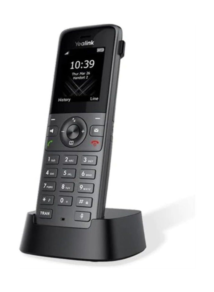 Yealink Yealink W73H IP DECT Add-on Handset – Expandable Wireless VoIP Phone for W70B/W73P Base Stations
