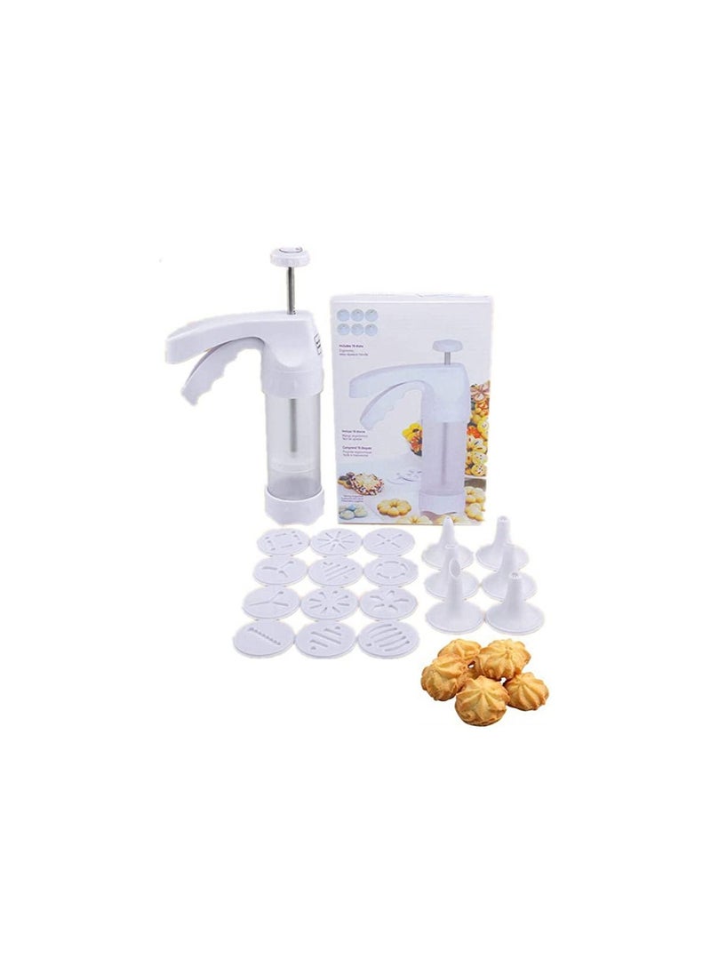 19 Pcs Cookie Press Maker Kit Multifunctional DIY Biscuit Press Gun Decoration Kitchen Tool Household Kit - pzsku/ZA3221F9F59B82576220BZ/45/_/1679828374/5ab014b3-be62-436b-b70e-e305af383676