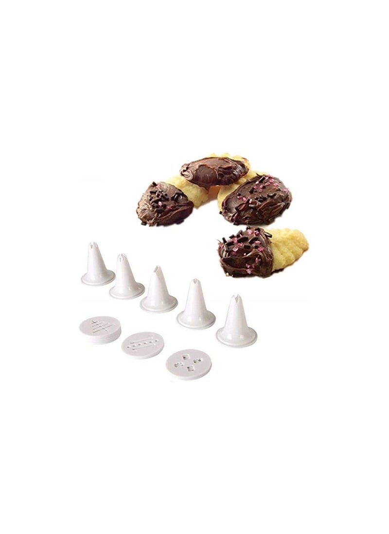 19 Pcs Cookie Press Maker Kit Multifunctional DIY Biscuit Press Gun Decoration Kitchen Tool Household Kit - pzsku/ZA3221F9F59B82576220BZ/45/_/1679828375/cafaadb9-65a2-49b9-a57b-5c468d9e265a