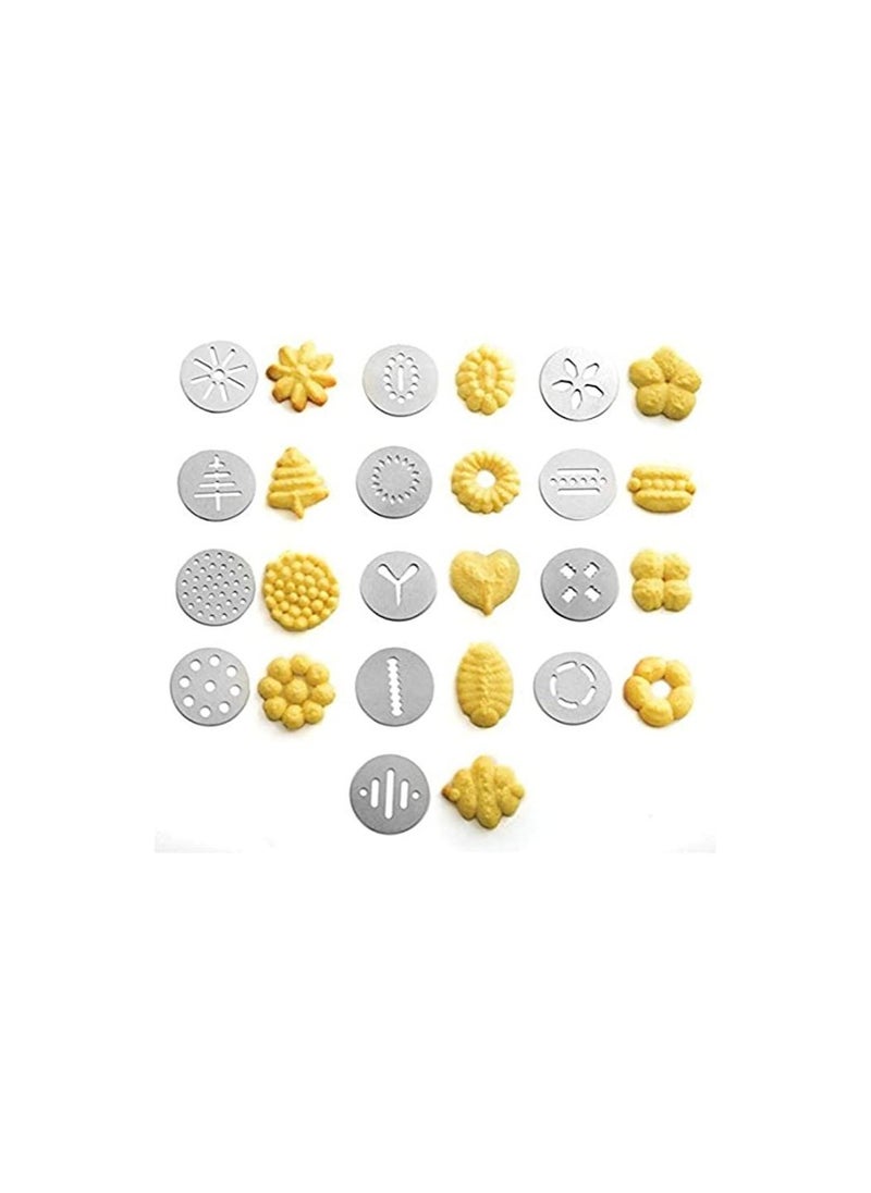 19 Pcs Cookie Press Maker Kit Multifunctional DIY Biscuit Press Gun Decoration Kitchen Tool Household Kit - pzsku/ZA3221F9F59B82576220BZ/45/_/1679828375/ed943292-fb87-4ebd-ad84-ddfd15794d30